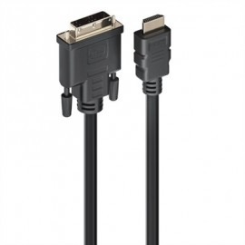 EWENT CABLE HDMI A DVI-D MACHO 2,0 METROS