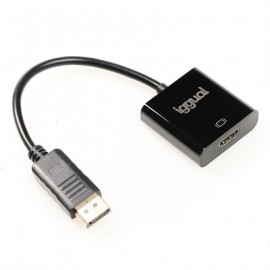 IGGUAL ADAPTADOR DISPLAYPORT (M) A HDMI (H)