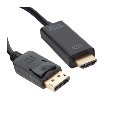 IGGUAL CABLE DISPLAYPORT (M) A HDMI (M) 4K 2METROS