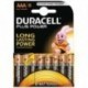 DURACELL PLUS POWER PILA ALCALINA AAA LR03 PACK 8