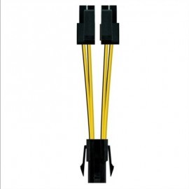 NANOCABLE CABLE ALIMENTACION 4PIN/H-4+4PIN/M, 15 C