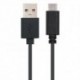 NANOCABLE CABLE USB 2.0 3A TIPO USB-C/M-A/M 2 M