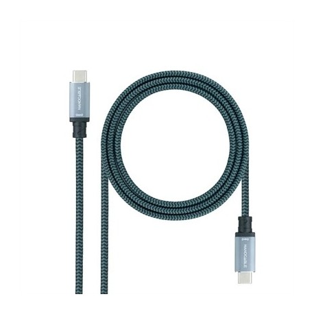 NANOCABLE CABLE USB 3.1GEN2 5A USB-C/M-USB-C/M 2 M