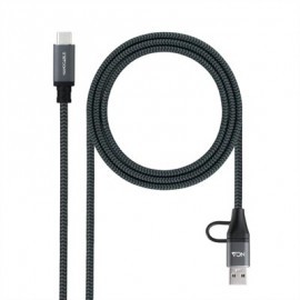 NANOCABLE CABLE USB3.2 100W USB-C+A/USB-C 2 M