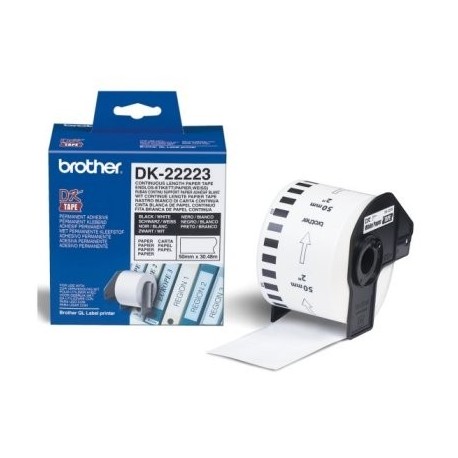 BROTHER CINTA PAPEL TERMICO ADHESIVO 50MM