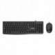 NILOX TECLADO Y RATON USB NXKME0012 NEGRO