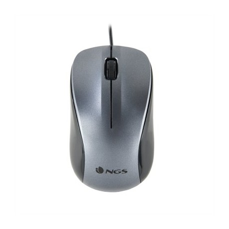 NGS RATON OPTICO WIRED GRAY
