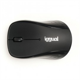 IGGUAL RATON INALAMBRICO WOM-BASIC-1600DPI NEGRO