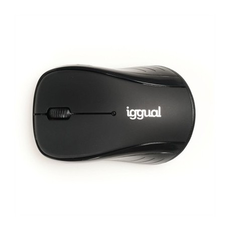 IGGUAL RATON INALAMBRICO WOM-BASIC-1600DPI NEGRO