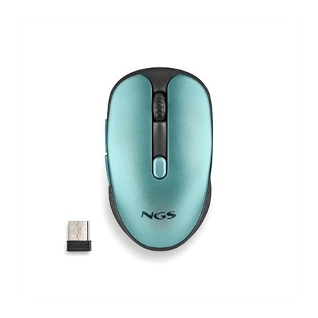 NGS RATON INALAMBRICO RECARGABLE SILENCIOSO HIELO