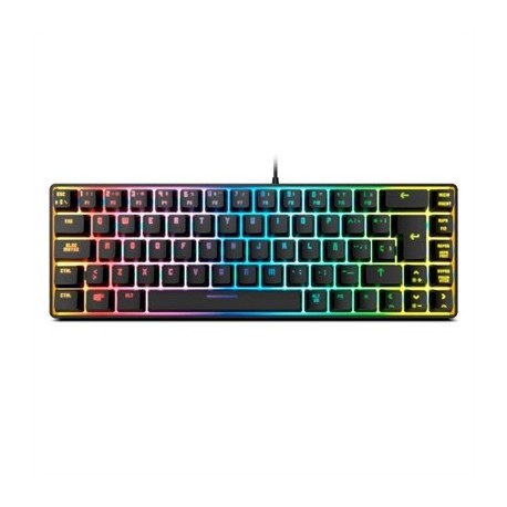 KROM KALISTA | TECLADO MINI RGB MEMBRANA