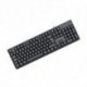 APPROX TECLADO X205 USB 2.0 NEGRO