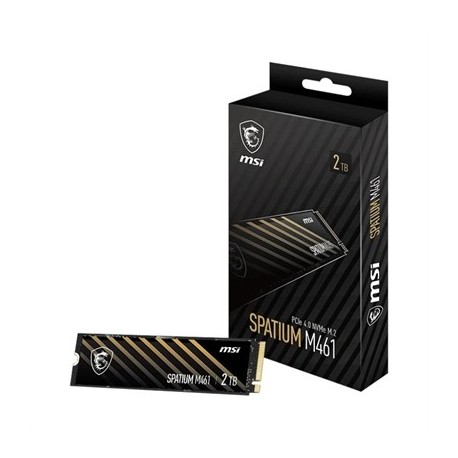 MSI SSD SPATIUM M461 2TB PCIE 4.0 NVME 5000 MB-S
