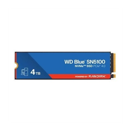 WD BLUE SN5100 SSD 4TB NVME GEN4 6700MB-S