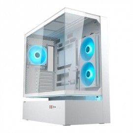 COUGAR CAJA SEMITORRE CFV235 MESH WHITE