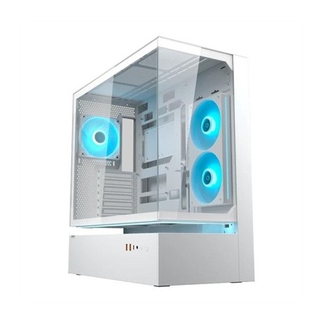 COUGAR CAJA SEMITORRE CFV235 MESH WHITE