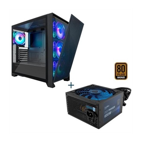 COOLBOX KIT CAJA GE-2000 + FUENTE 650W 80+BRONZE