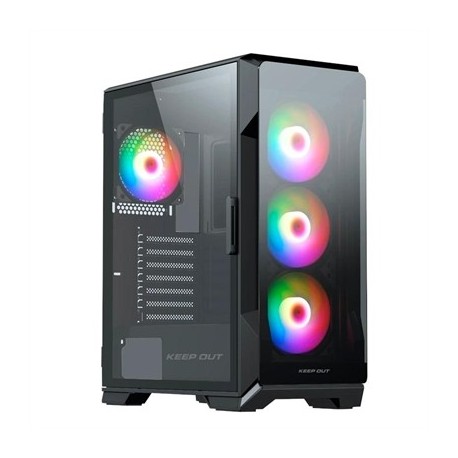 KEEP OUT CAJA E-ATX XC-901 PRO ARGB TYPE-C 3X2
