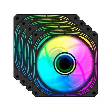 COOLBOX KIT 4 VENT.12CM ARGB INFINITY PRO