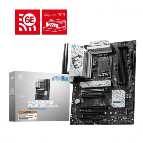 MSI PLACA BASE B760 GAMING PLUS WIFI DDR4 1700