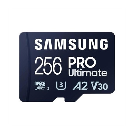SAMSUNG MICROSDHC PRO ULTIMATE 256GB U3,V30,A2,4K