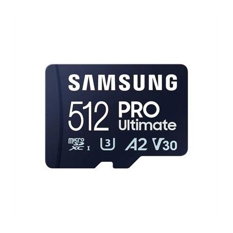 SAMSUNG MICROSDHC PRO ULTIMATE 512GB U3,V30,A2,4K