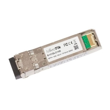 MIKROTIK S+31DLC10D MODULO FIBRA SFP+ MONOMOD 10KM