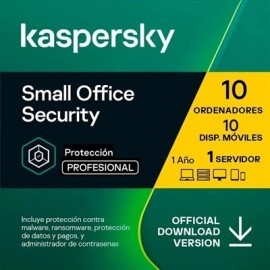 KASPERSKY SMALL OFFICE SECURITY V7 10+1 ES ESD