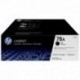 HP LASERJET P1566 TONER NEGRO N.78A (PACK 2)