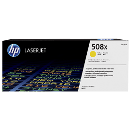 HP LASERJET M553 TONER 508X AMARILLO ALTA 9.500 PAGINAS ALTA CAPACIDAD