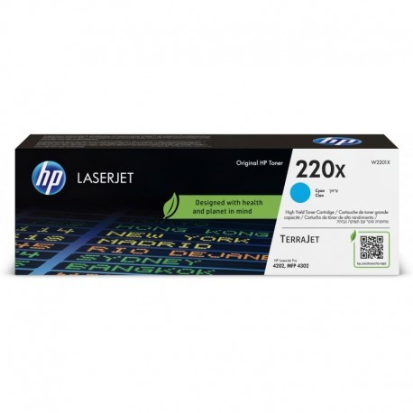 HP TONER LASERJET 220X CIAN ALTA