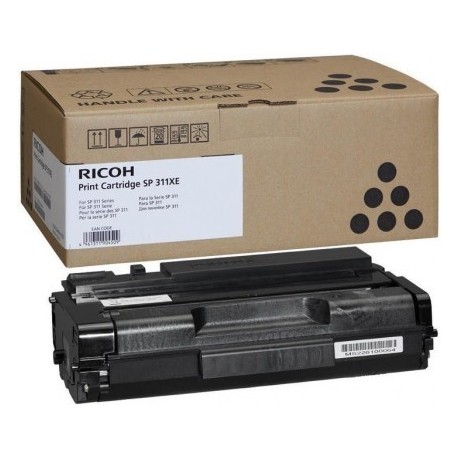 RICOH SP311DN/SP311SFN/DNW/SFNW/SP325DNW/SNW/SFNW TONER NEGRO AIO ULTRA LARGA DURACION 6.400 PAG