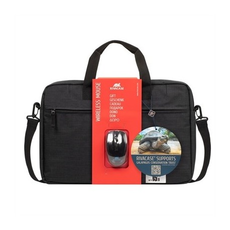 RIVACASE 8038 BUNDLE MALETIN 15,6" + RATON INAL.