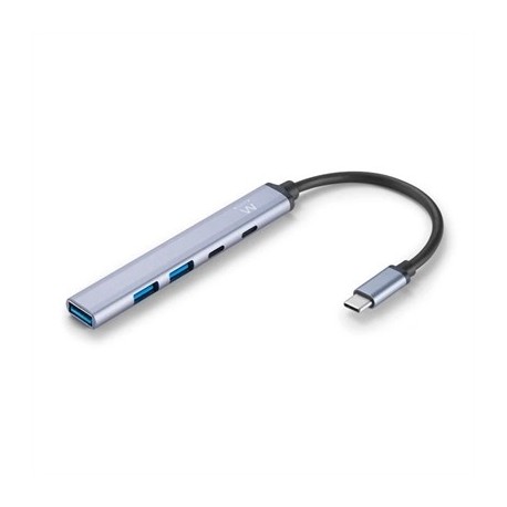 EWENT MULTIPUERTO USB TIPO-C. 5*1