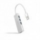 NANOCABLE HUB USB 3.0 4 X USB 3.0 10CM. GRIS