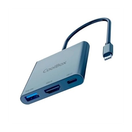 COOLBOX MINIDOCK C31 USB-C 1PD100W/1USB-A/1HDMI 4K