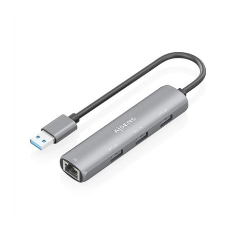 AISENS USB-A 3.0 DOCK A RJ45 HUB 3XUSB-A 15CM
