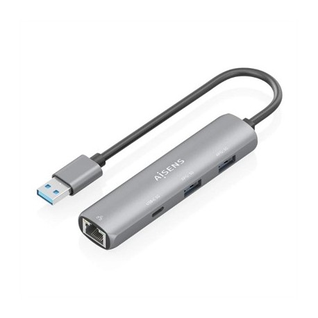 AISENS USB-A 3.0 DOCK A RJ45 HUB 1XUSB-C 2XUSB-A