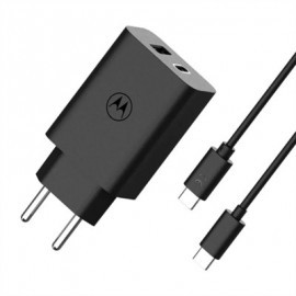 MOTOROLA TURBOPOWER 50W CARGA RAPIDA DUAL.USB-C