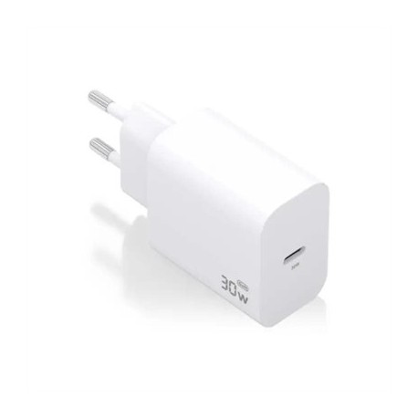 AISENS CARGADOR GAN 30W 1XUSB-C PD3.0 BLANCO