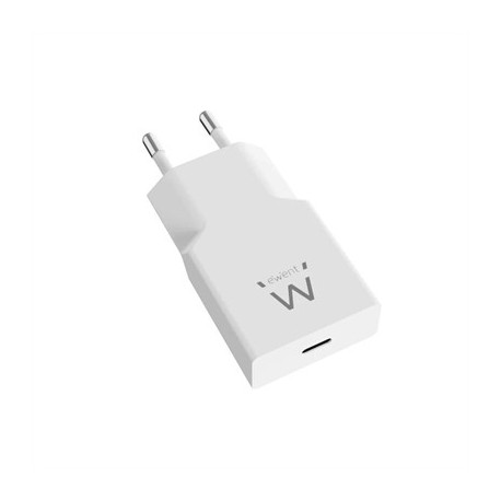 EWENT EW1310 CARGADOR RAPIDO USB-C 20W TEC.GANFAST