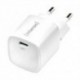 INTENSO | CARGADOR PARED GAN W30C² USB-C BLANCO