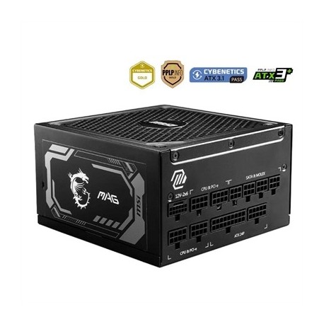 MSI FUENTE ALIMENTACION MAG A1000GL PCIE5 1000WATX
