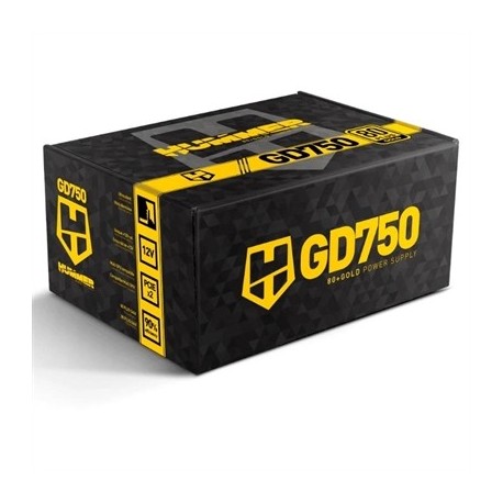 NOX FUENTE HUMMER GDM750W MODULAR ATX3.1 80+GOLD