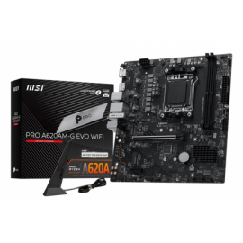 MSI PLACA BASE PRO A620AM-G EVO WIFI DDR5 MATX
