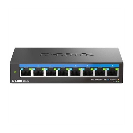 D-LINK DMS-108 8X2.5MGB UNMANAGED SWITCH