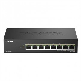 D-LINK DMS-108P/E SWITCH 8X2.5MG POE 230W
