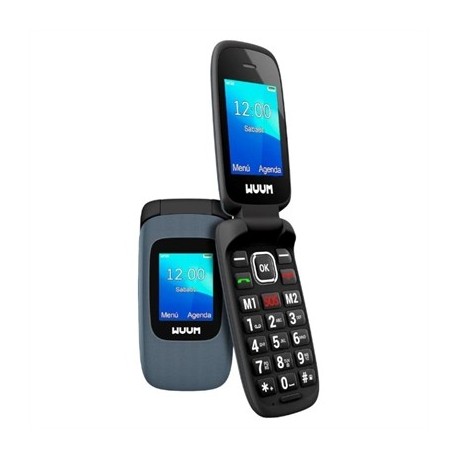 WUUM BY SPC 2335N MOVIL BASICO 2.4" FM NEGRO