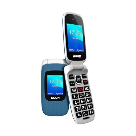 WUUM BY SPC 2335A MOVIL BASICO 2.4" FM AZUL